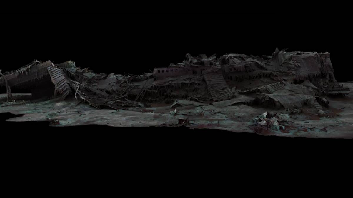 Digital Twin' of the Titanic Shows the Shipwreck in Stunning