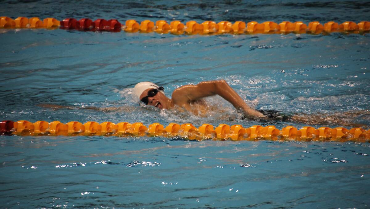 Springwood Swimming Club’s Noah Cariolato did well in several events at the age championships.