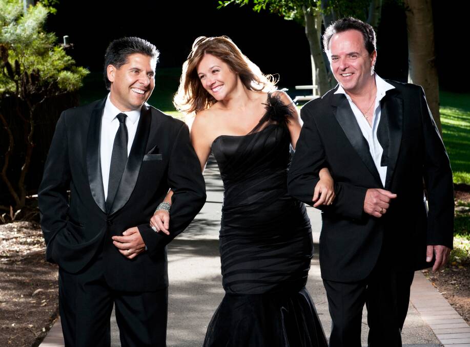 Popular performers: Joey Fimmano, vocalist Grace Rizzo and tenor Graeme Wright are Musica D’Amore. 