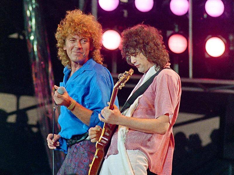 Led Zeppelin fans can now access a version of When the Levee Breaks by Robet Plant and Alison Krauss (AP PHOTO)