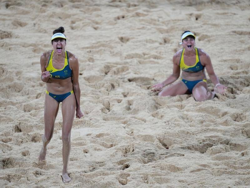 Aussies advance to beach volleyball semi Blue Mountains Gazette