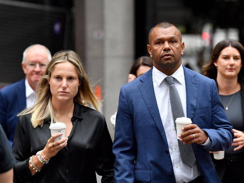 CCTV footage from a Bondi hotel has been shown to the jury in Kurtley Beale's trial. (Bianca De Marchi/AAP PHOTOS)