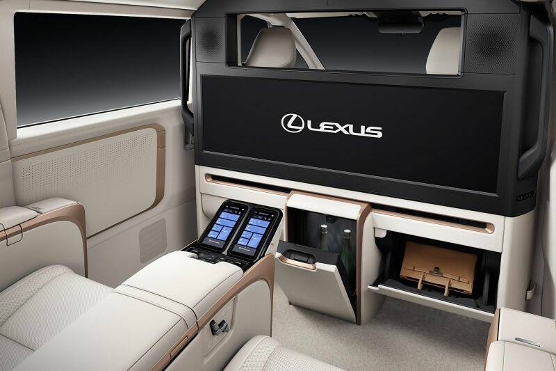 2024 Lexus LM Business class people mover commands first class price